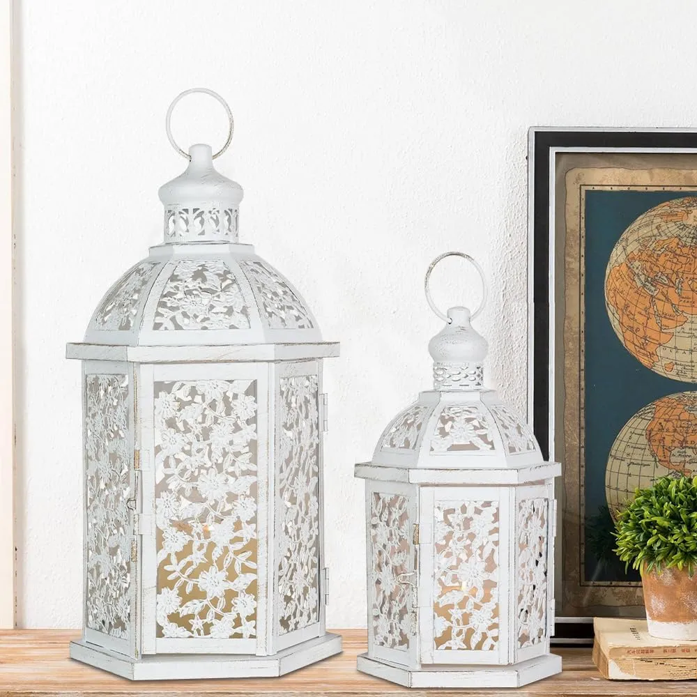 Vintage White Lantern