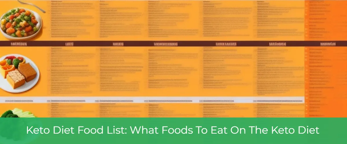 Keto Diet Food List: What Foods To Eat On The Keto Diet