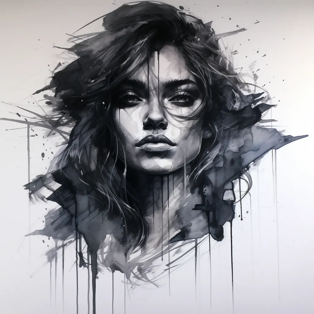 Ink Wash: Combine Ink With Water for a Fluid, Unpredictable Coloring Experience