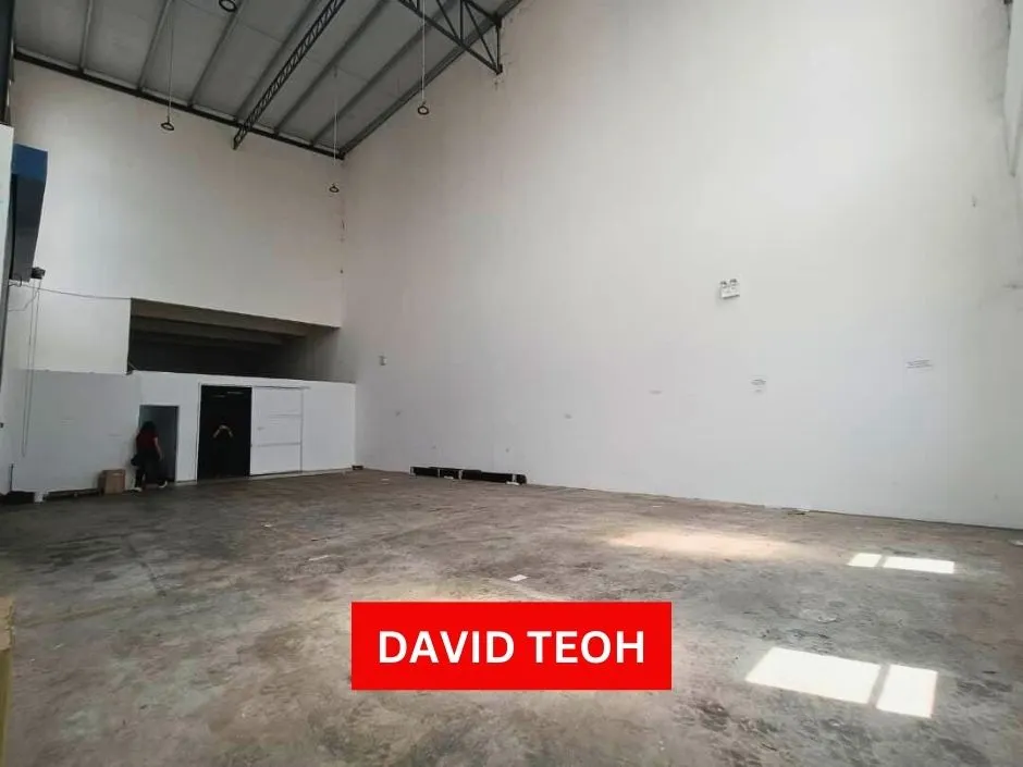 extended 1.5 storey detached factory warehouse for rent at alma signature industrial park taman industri impian