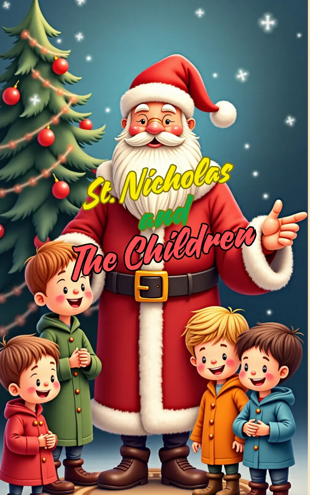St. Nicholas and the Children Personalized story book