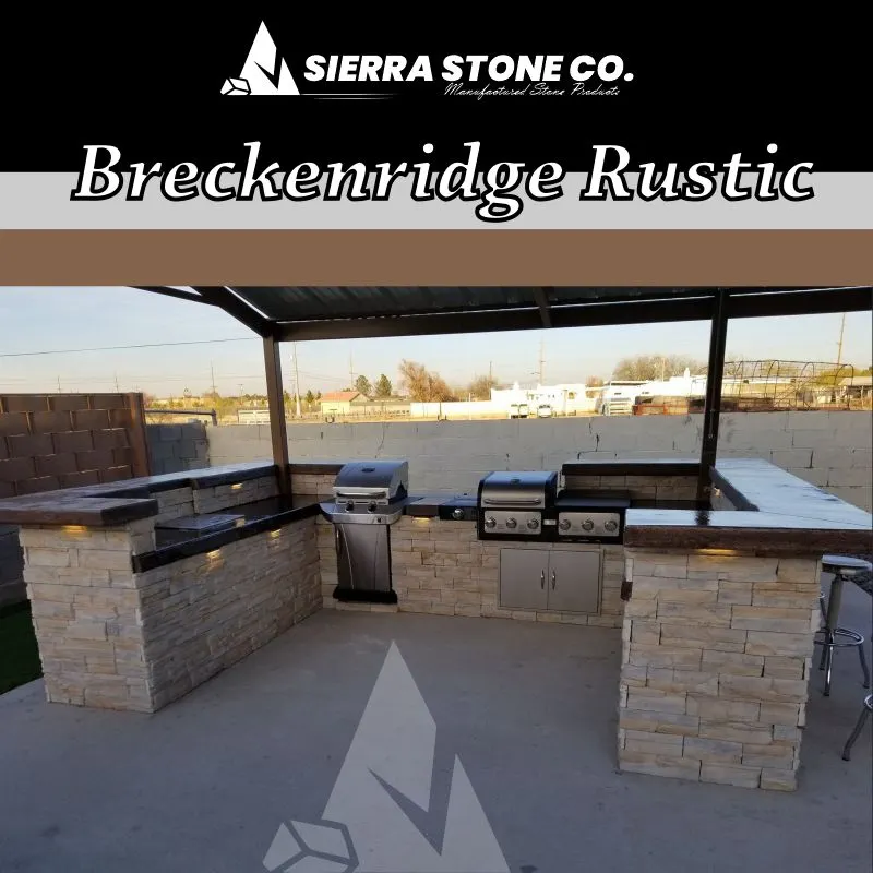 rustic stone veneer