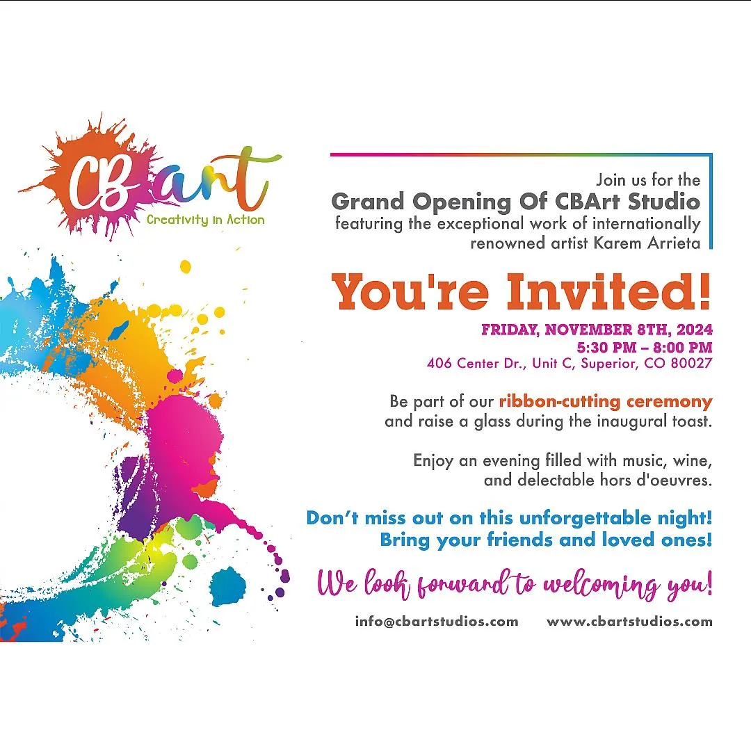 CBArt Studios Grand Opening