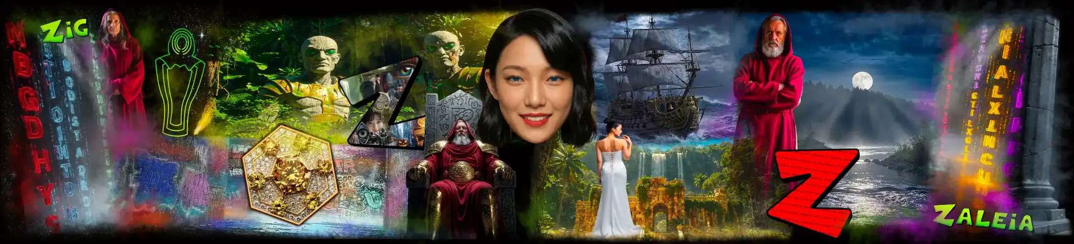 Zig Zaleia ZandaBot Odyssey Series of Short Stories