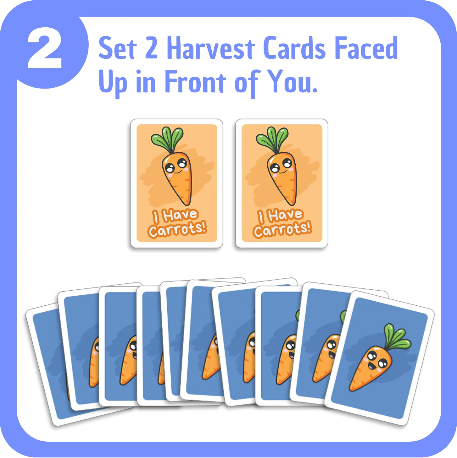 Carrot Boom - Family Card Game