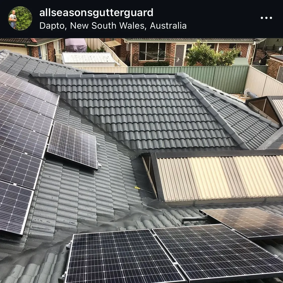 gutter guard dapto leaf guard solar panes