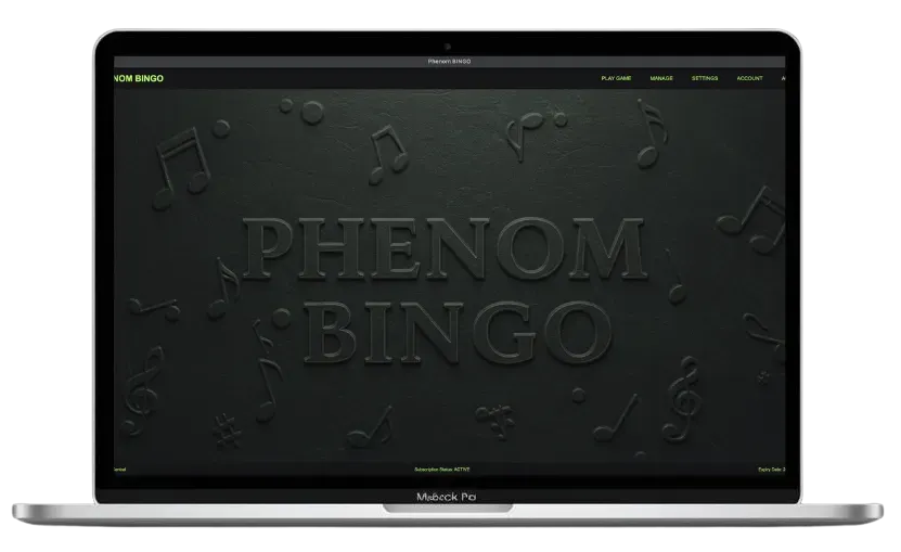 music bingo software