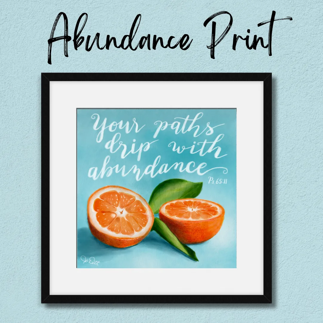 Abundance print