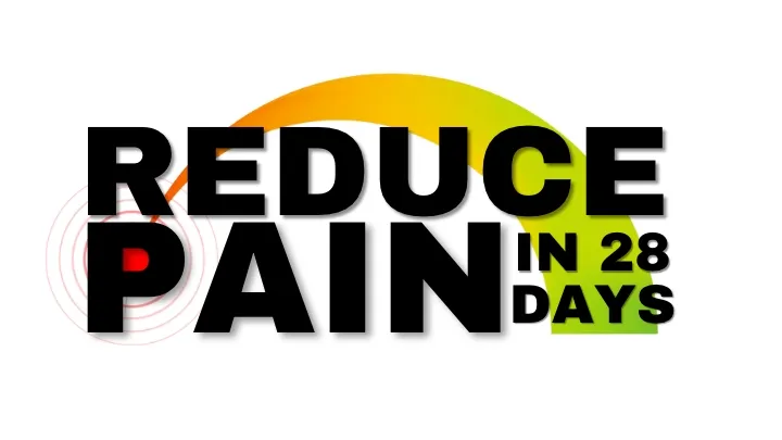 REDUCE PAIN IN 28 DAYS ONLINE COURSE BANNER