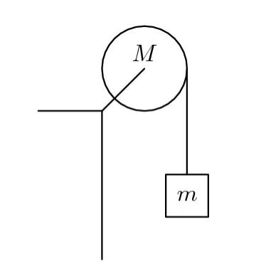 pulley and mass
