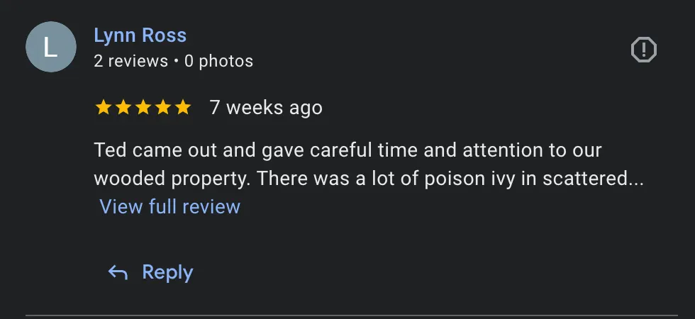 poison ivy removal services michigan