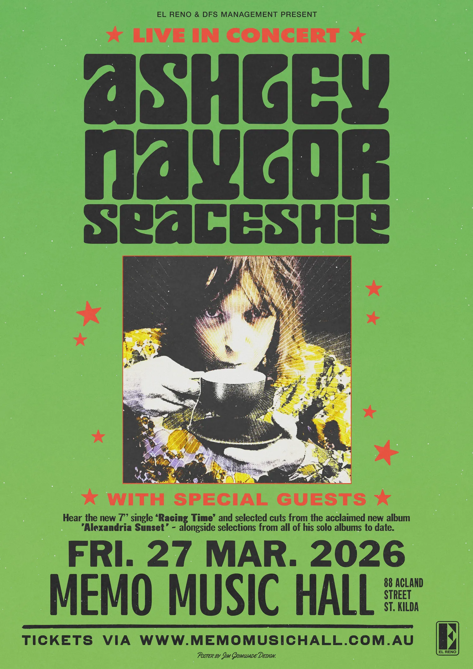 Ashley Naylor | LIVE @ Memo MusicHall | On Sale Now!