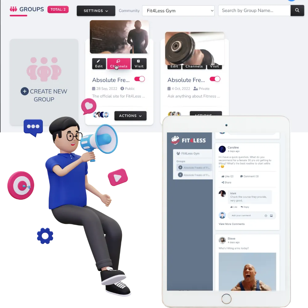 Create Viral Groups