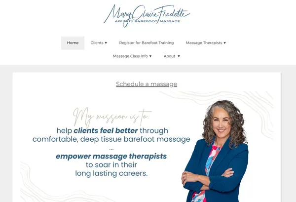 Mary-Claire Fredette, massage business mentor