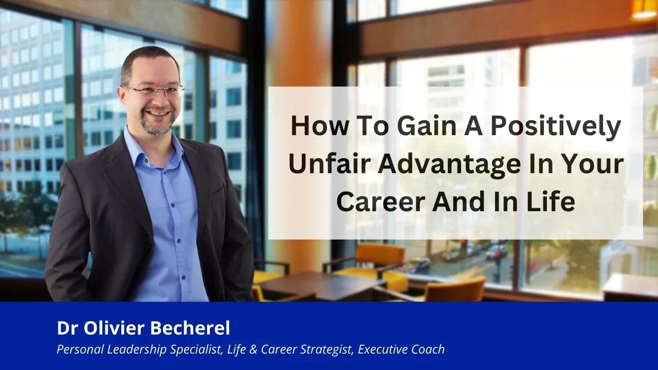 The Success Blueprint® Masterclass with Dr Olivier Becherel | Executive Coach and Personal Leadership Specialist