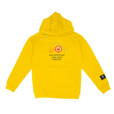 Get Some More COQ-INU light hoodie