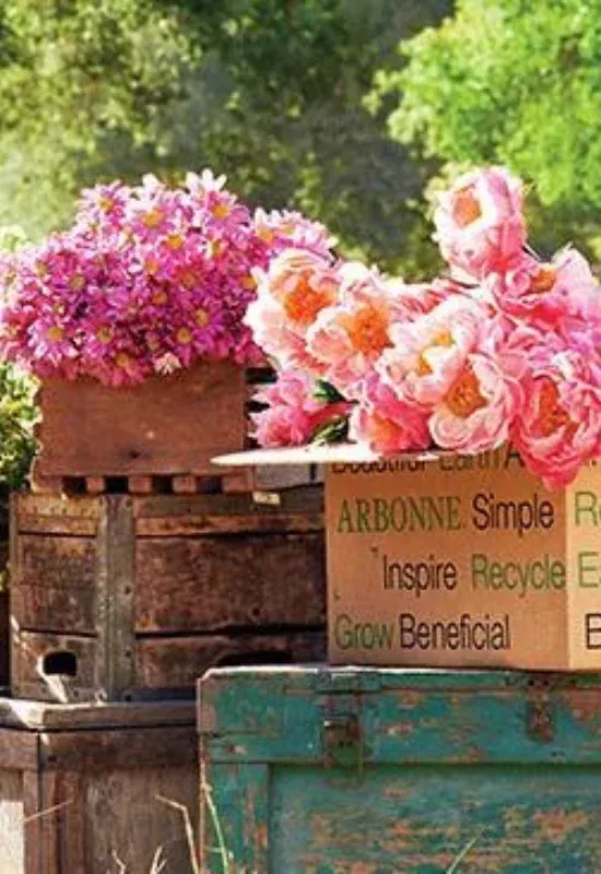 Arbonne Visual with Flowers