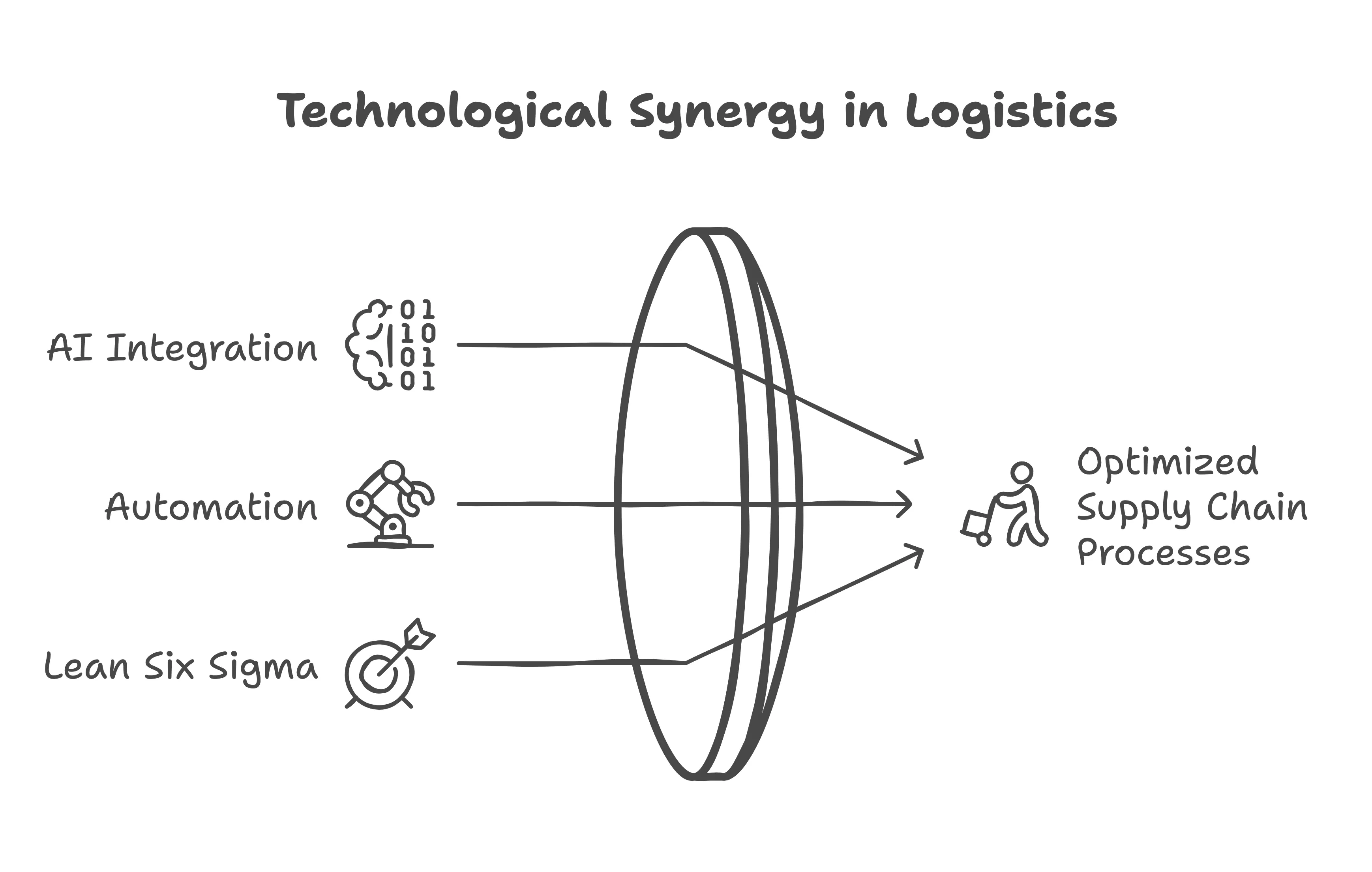 Technological Synergy in Logistics - AI Automation Lean Six Sigma