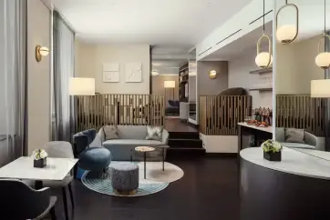 Luxembourg Marriott Hotel Alfa M Club Lounge