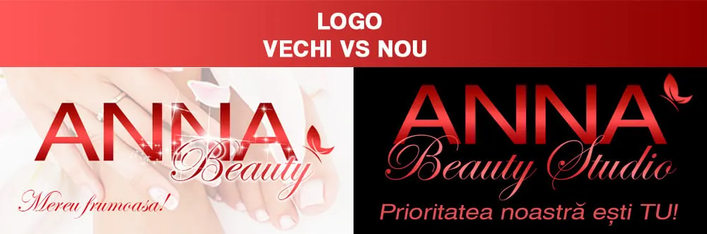 rebranding annabeautystudio.ro