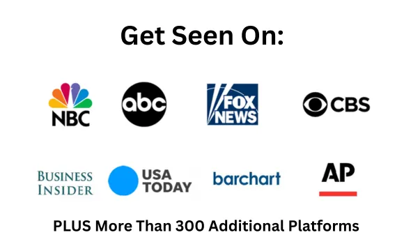Get seen on Major Media Sites