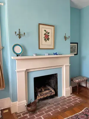 The Blue Room available for reservations at The Essex Inn owned by Greg and Jennifer Huff