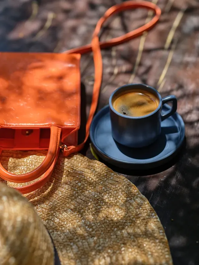 coffee and bag for your office tools