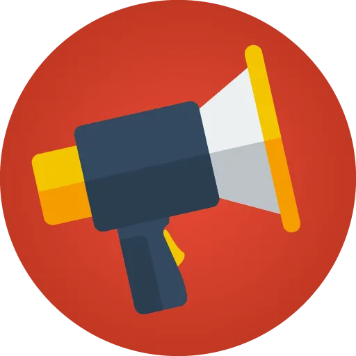 icon of a megaphone