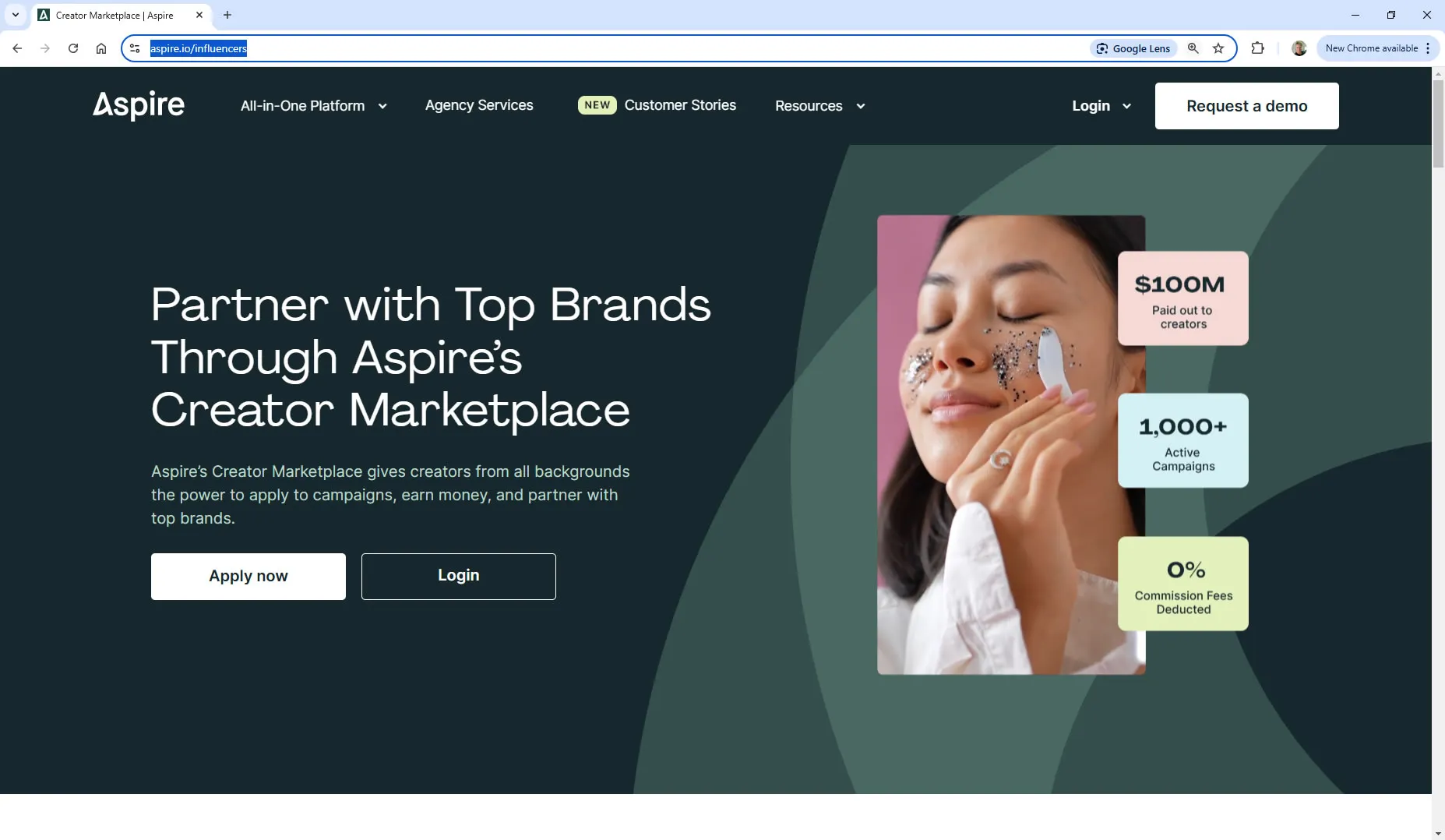 Partner with Top Brands Through Aspire’s Creator Marketplace