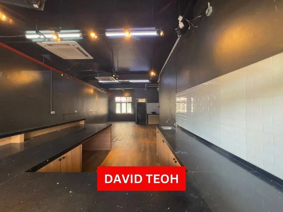 facing main road simpang ampat ground floor shoplot for rent