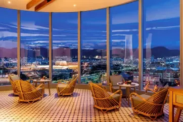 Grand Hyatt Bogotá  Regency Lounge Night View