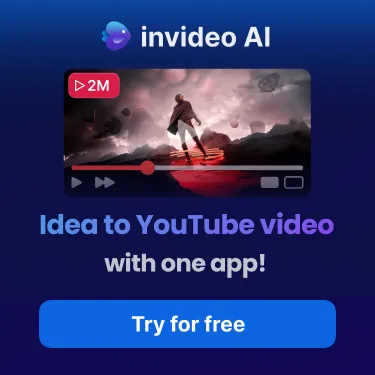 Invideo Idea to Youtube Video with one app