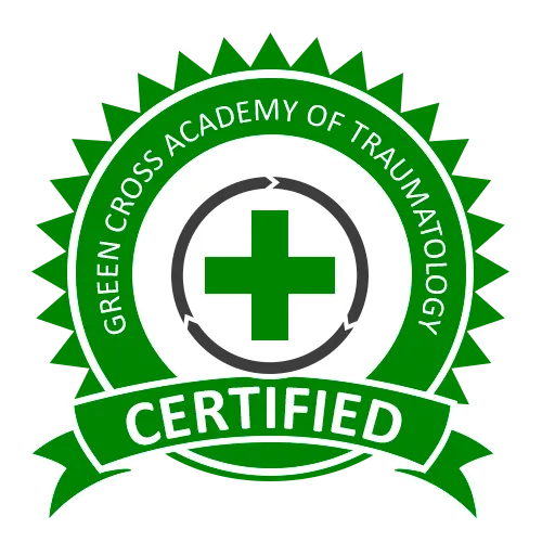Green Cross Academy of Traumatology Logo