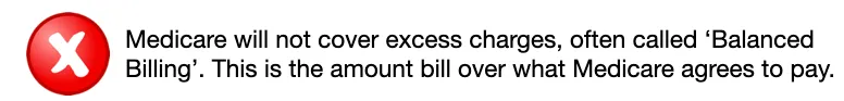 Balanced Billing Excess Charges
