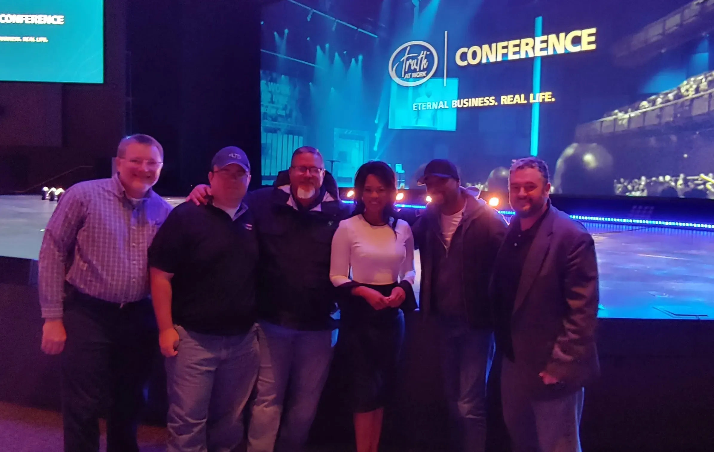 Amplify Prosperity - Team and friends at Truth at Work Conference