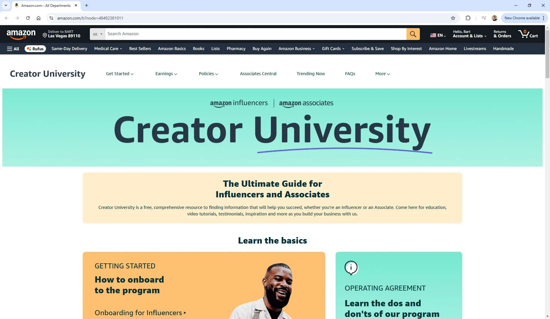 Amazon.com Creator University