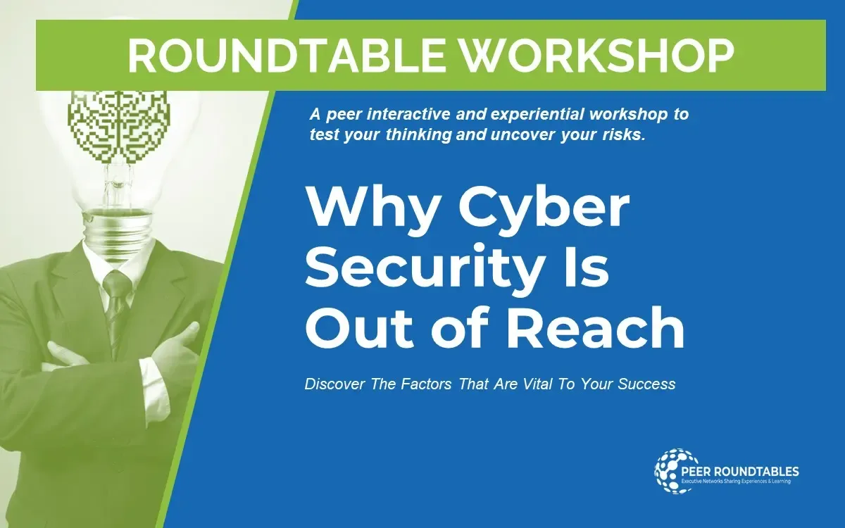 Why Cyber Security Is Out of Reach