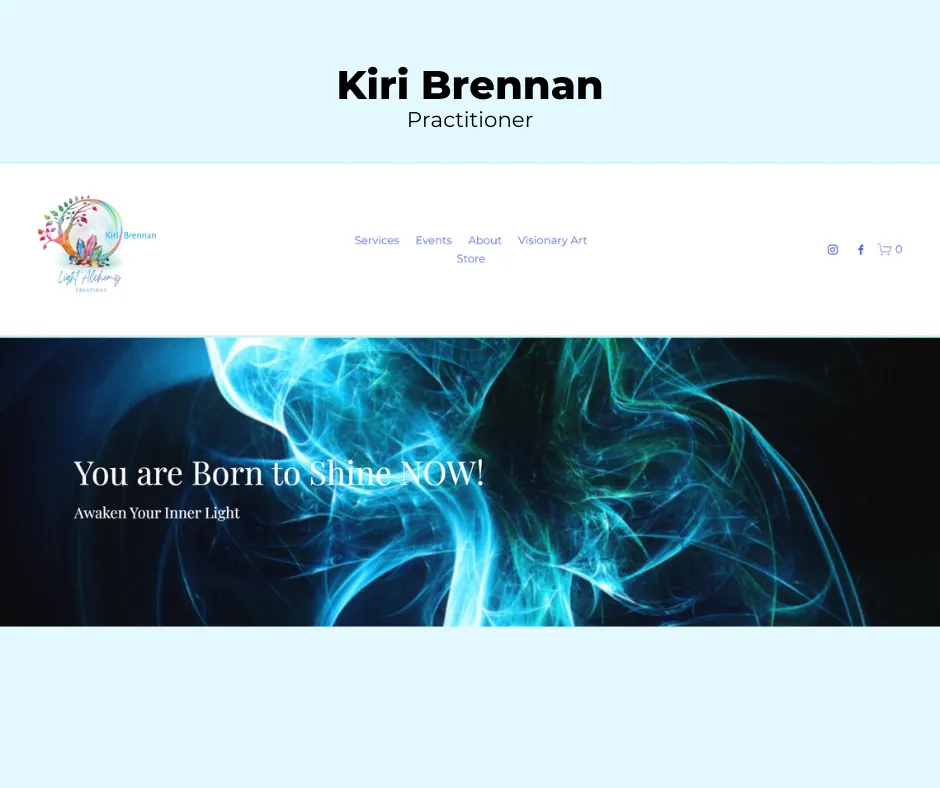 Kiri Brennan home page image