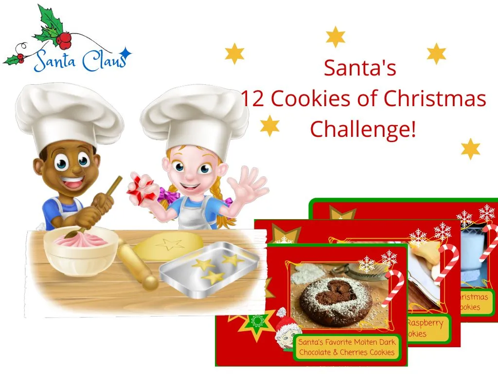 Santa's 12 Cookies Of Christmas Challenge 