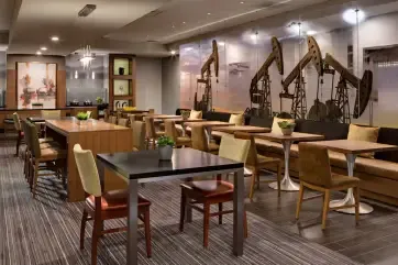 Houston Marriott South at Hobby Airport M Club Lounge