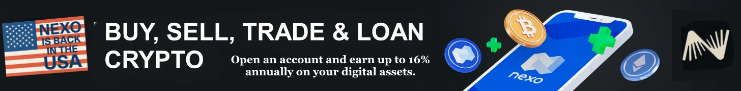 Nexo affiliate banner