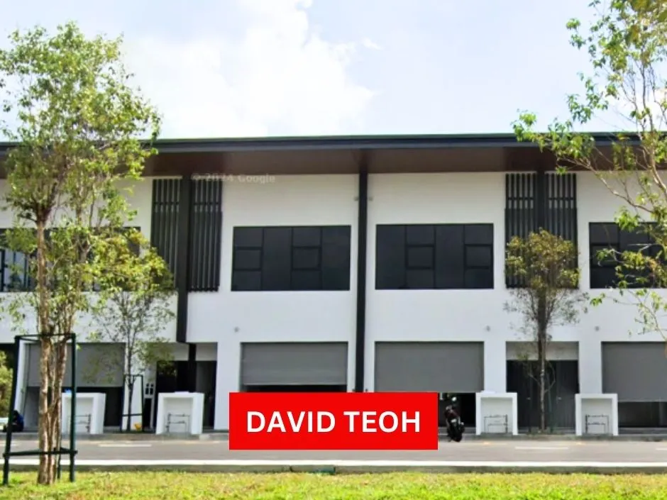 sanctuary row 2-storey shoplot for rent with ample front and back parking space in alma