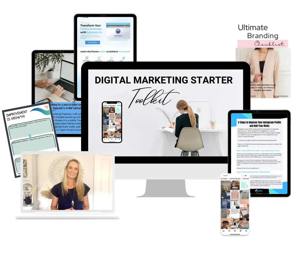 digital marketing business starter toolkit mini course online make money online