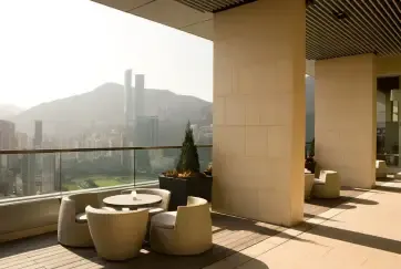 Crowne Plaza Hong Kong Causeway Bay Lounge Terrace