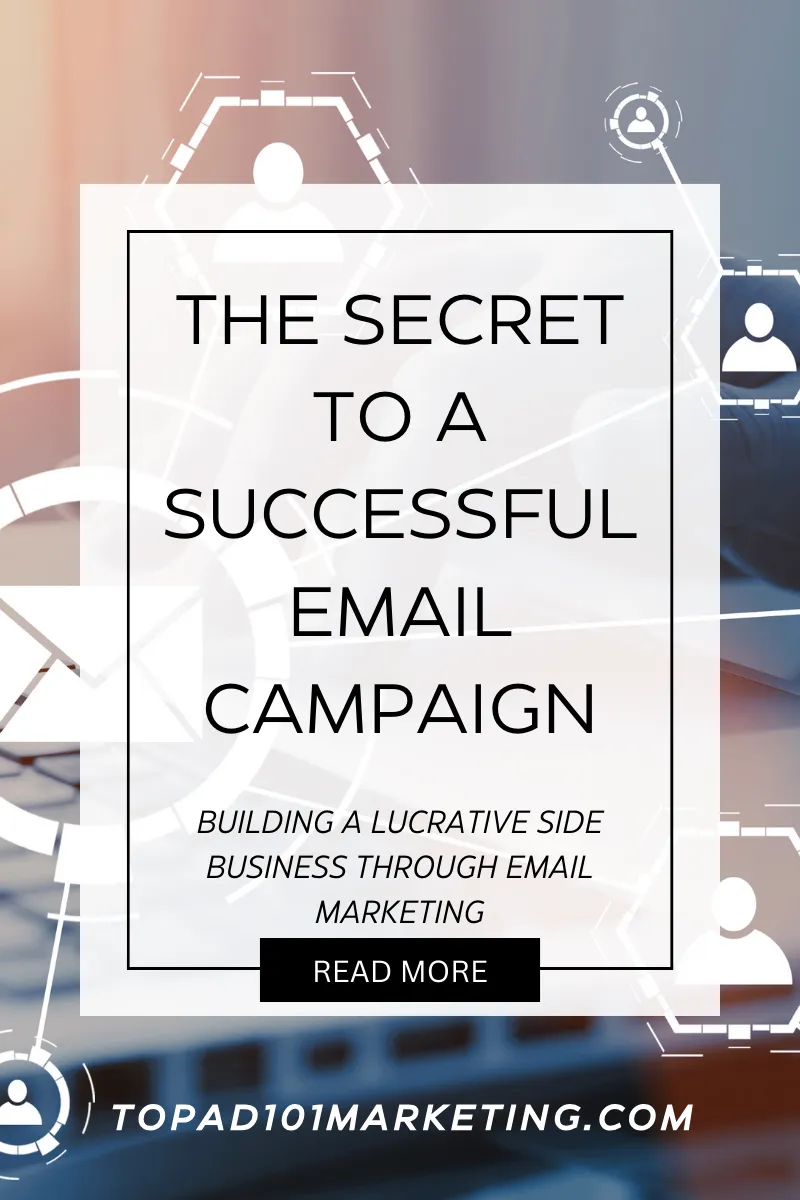 An image illustrating key elements of successful email campaigns: strategy, engagement, personalization.