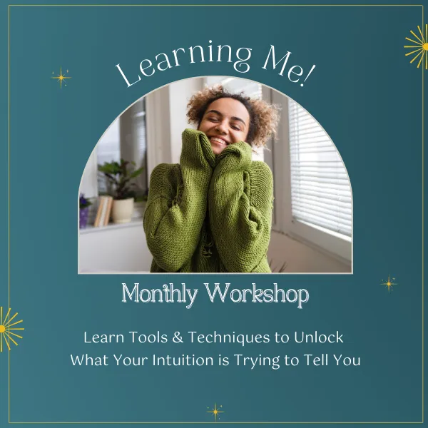 Learning Me Monthly Workshop description with happy women