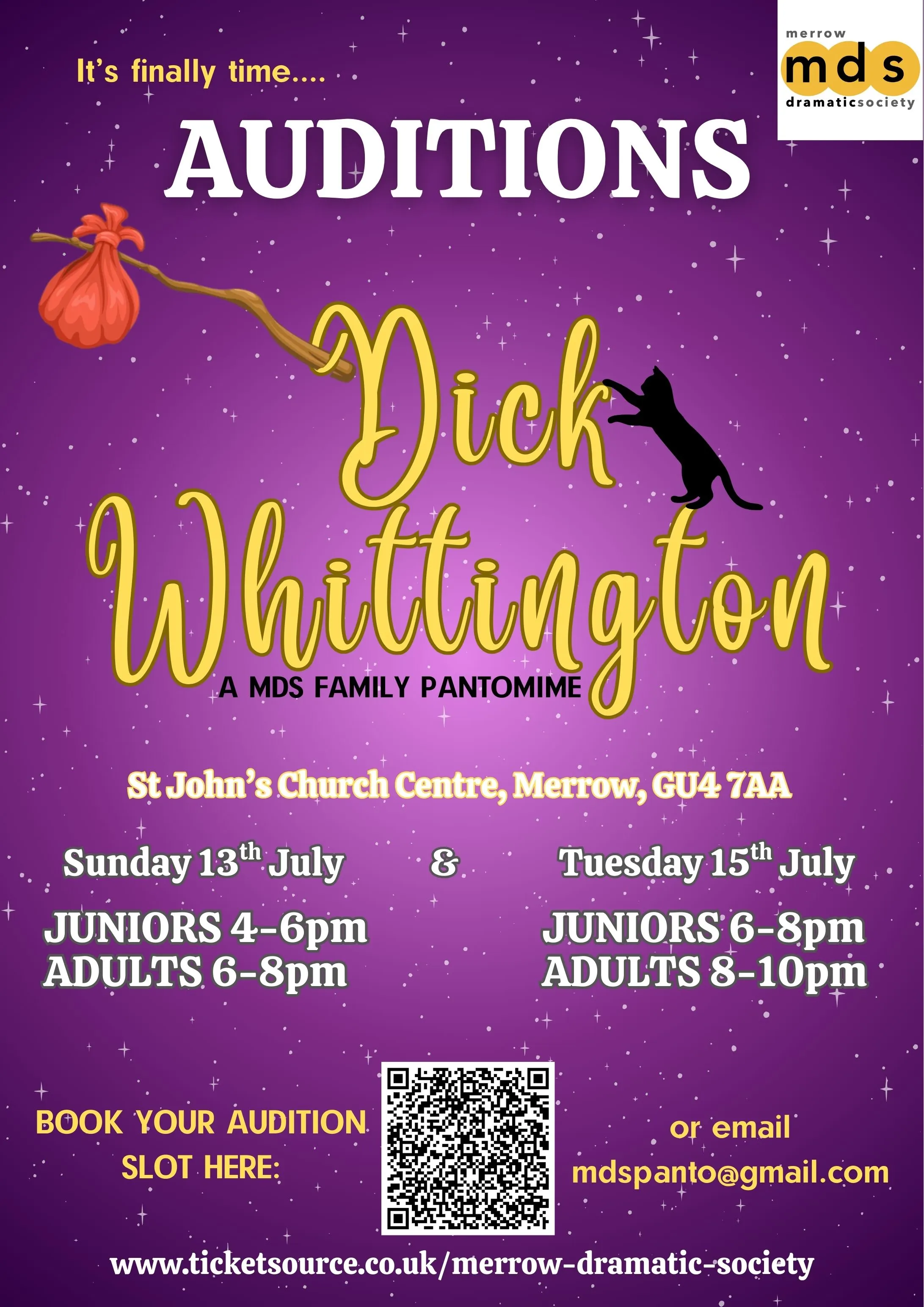 Panto Auditions