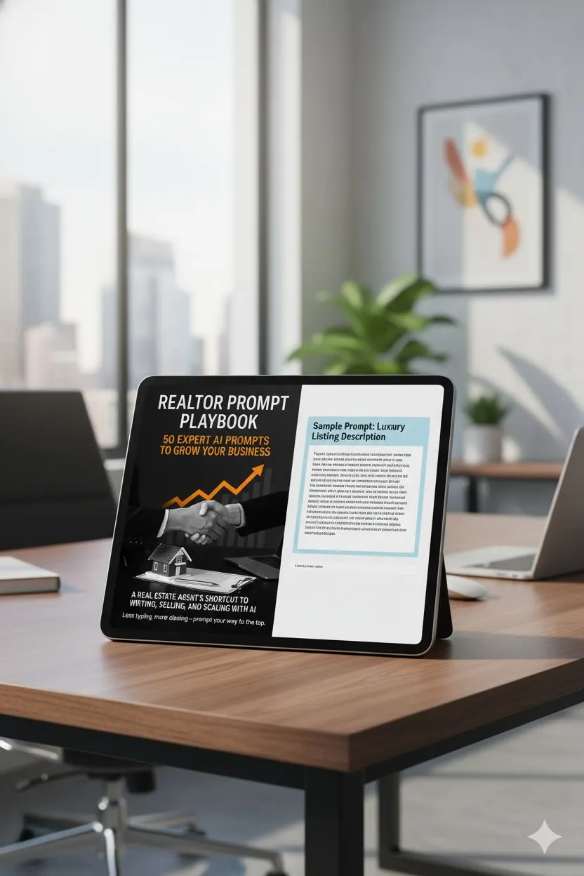 Realtor Prompt Playbook mockup