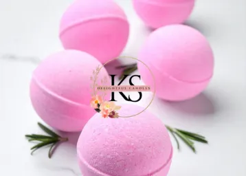 KNS Delightful Candles Skine Care Collection Bath Bombs