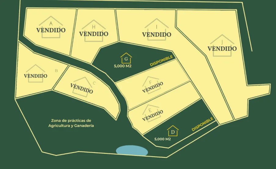 Terrenos campestres disponibles en Rancho Santa Anita de Jalpa